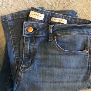 Jessica Simpson rolled crop skinny jeans
